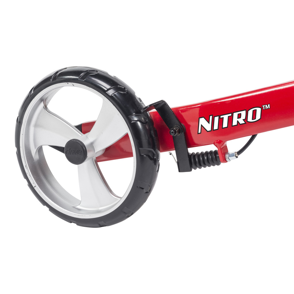 Lightweight 3-Wheel Nitro Aluminum Rollator